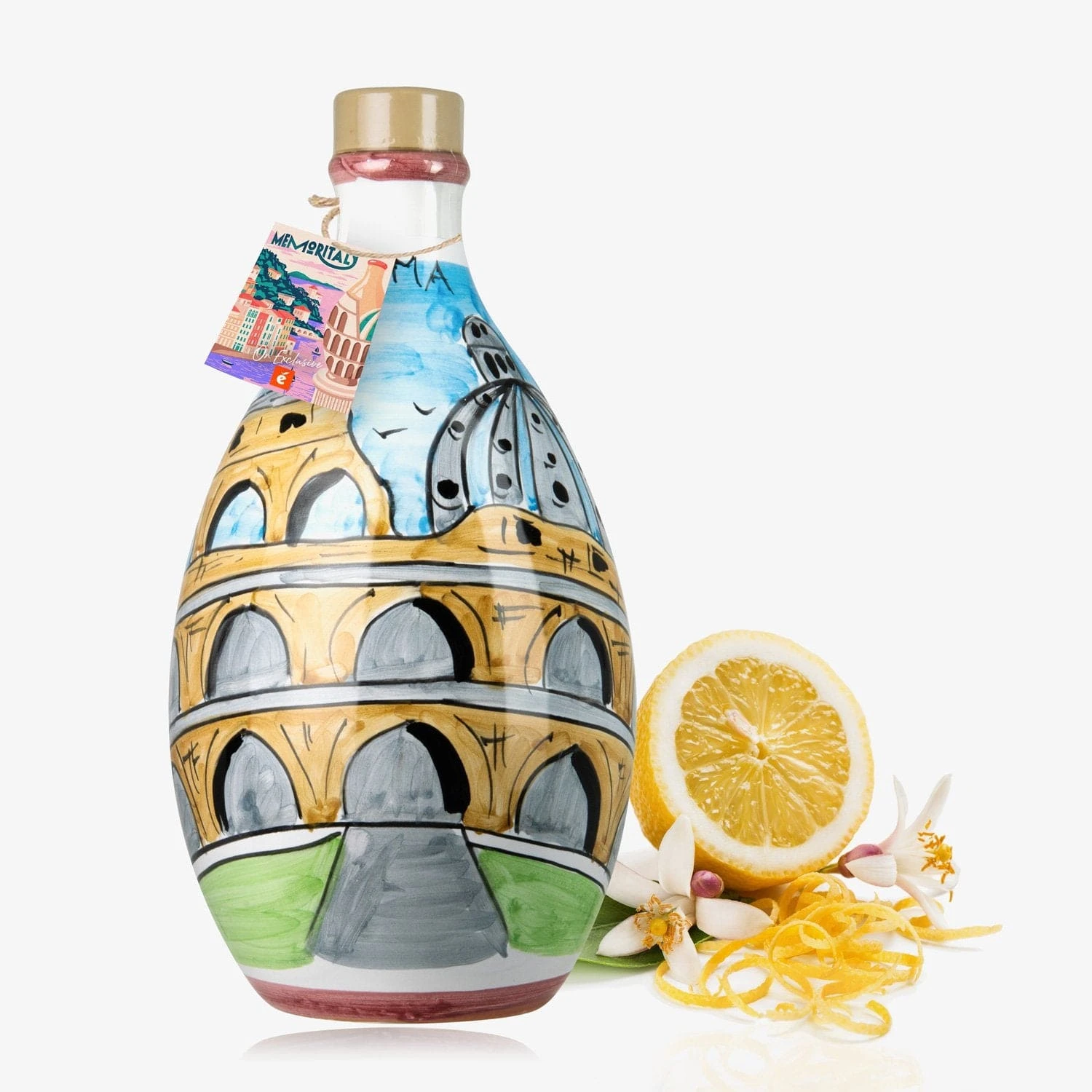 'Roma' - Handmade Jar Limoncello 3 'Roma' - Handmade Jar Limoncello