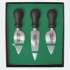 Pack Of 3 Professional Cheese Knives Parmigiano Reggiano -Food Series Store 560