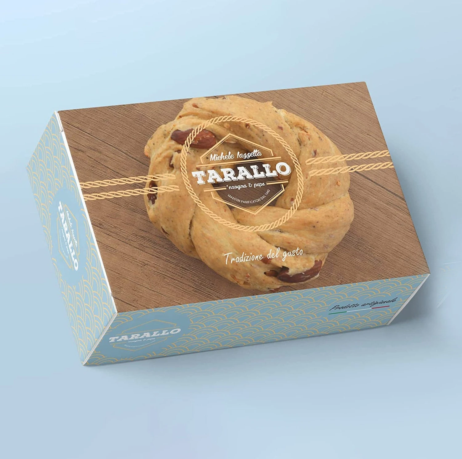 Neapolitan Taralli Sugna E Pepe Extra Mandorlato 5 Neapolitan Taralli Sugna E Pepe Extra Mandorlato - Image 3