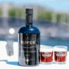 Black Calabrian Elisir Digestivo Gift Box: Calabrian Digestive Elixir Gift Set -Food Series Store Amaro Rupes Black
