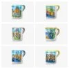 6 PCS Mugs Collection 03 -Food Series Store MEMORITALY KIT MUG Complete Hand Painted 2