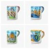 4 PCS Mugs 'Italy' Collection 01