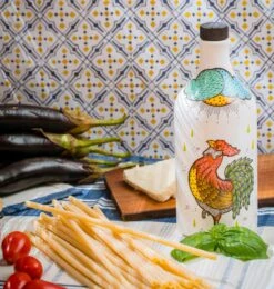 "Gallo" - Extra Virgin Olive Oil Frantoio Muraglia -Food Series Store Orcio in ceramica Il Gallo 2