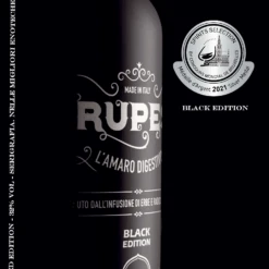 Black Calabrian Elisir Digestivo Gift Box: Calabrian Digestive Elixir Gift Set -Food Series Store amaro black edition