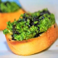Pesto Genovese DOP In Extra Virgin Olive Oil - Frantoio Calvi Liguria -Food Series Store bruschette alla genovese 2