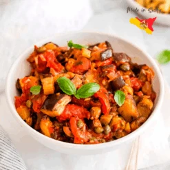 Caponata Di Melanzane -Food Series Store capponata melanzane piatto 2