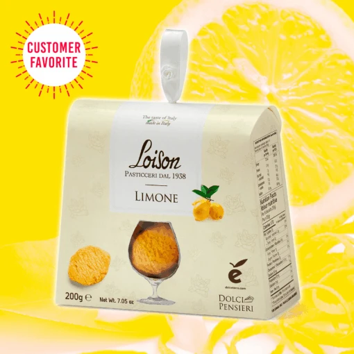 'Limone' Dolceterra Biscotti Amalfitani By Loison Pasticceria Gift Boxes -Food Series Store image png 896256293