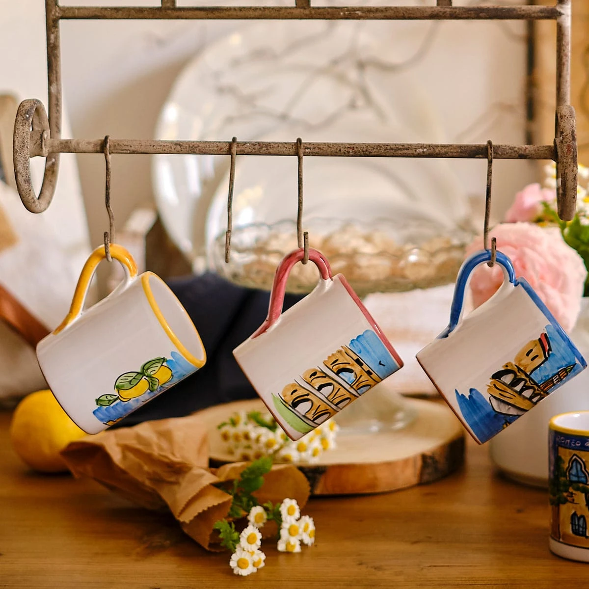 'Firenze Mug' - Hand-painted 4 'Firenze Mug' - Hand-painted - Image 2