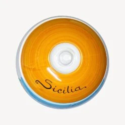 Sicilia - Dolceterra Handmade Cookie Jar -Food Series Store ok Biscottiera ombra naturale alto 1