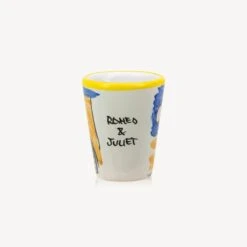 Romeo And Juliet Handmade Painted Glasses (2 Pcs) -Food Series Store orci limone 36