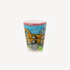 Roma Handmade Painted Glasses (2 Pcs) -Food Series Store orci limone 39